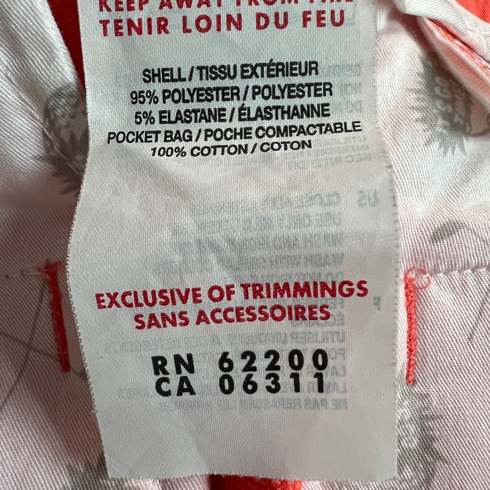 Puma Women's Hot‎ Coral Tech Bermuda Golf Shorts Size: 6 NWOT - Picture 11 of 12